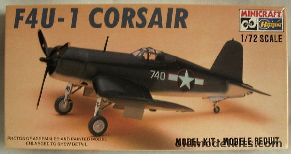 Hasegawa 1/72 Vought F4U-1 Corsair - Bird Cage Canopy US Navy - (F4U1), 1179 plastic model kit